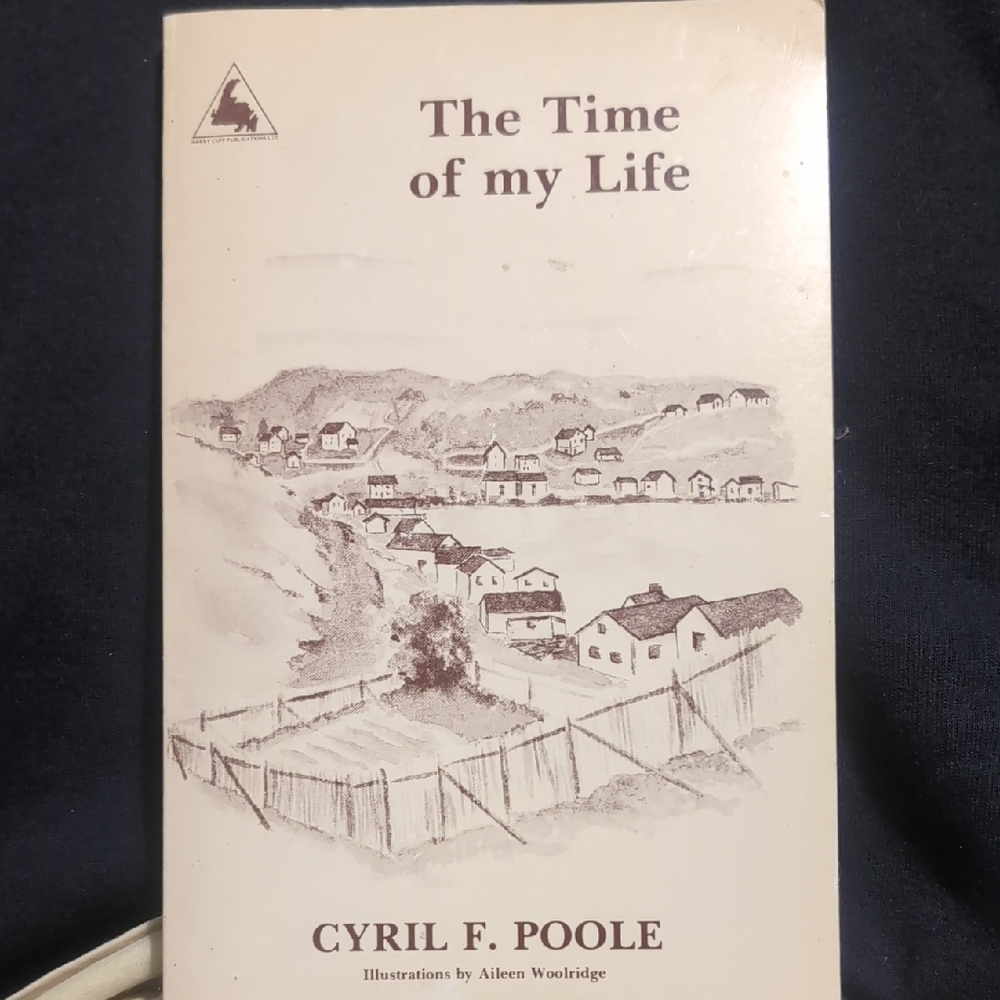 The Time of My Life by Cyril F. Poole - Cream Cover Book